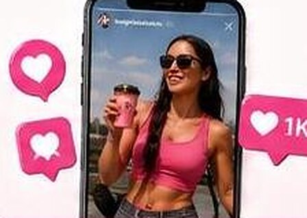 Club member sipping a sponsor drink